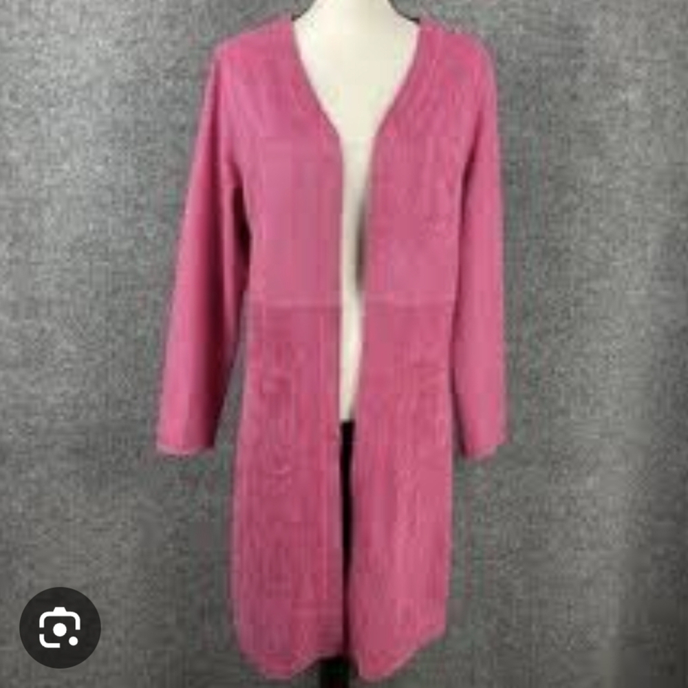 Solitaire Vibrant Pink Cape Jacket